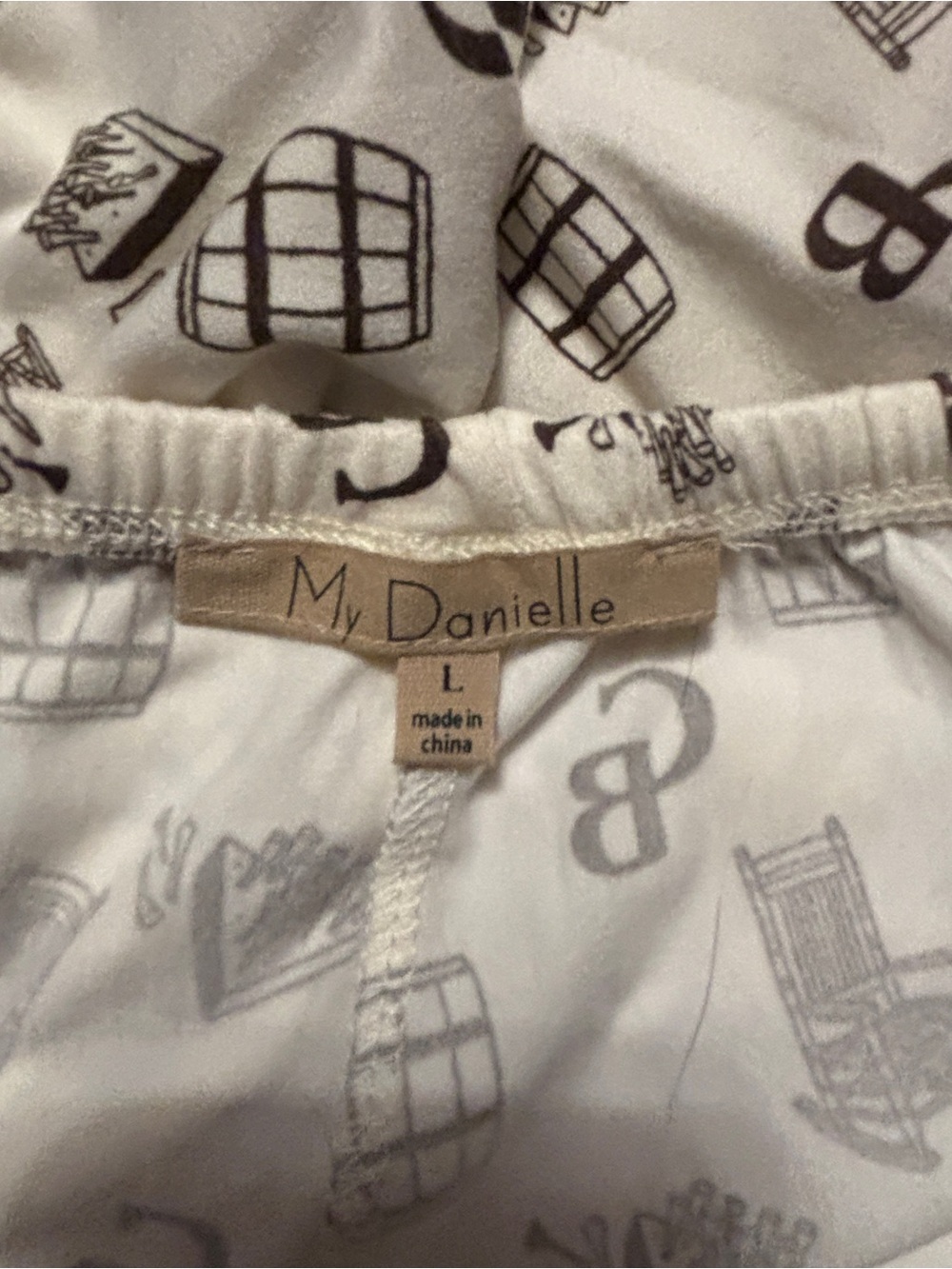 Cracker Barrel 2-piece pajama set, large NWOT - Picture 6 of 7